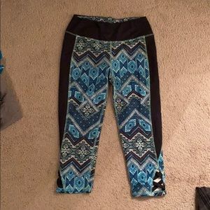 Hollister cropped high-waisted leggings
